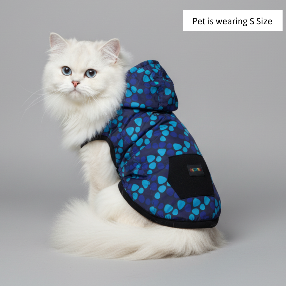 Skatrs Pebble Trio Breezy Vest for Cats & Dogs (Blue) Both-Clothing & Accessories Skatrs