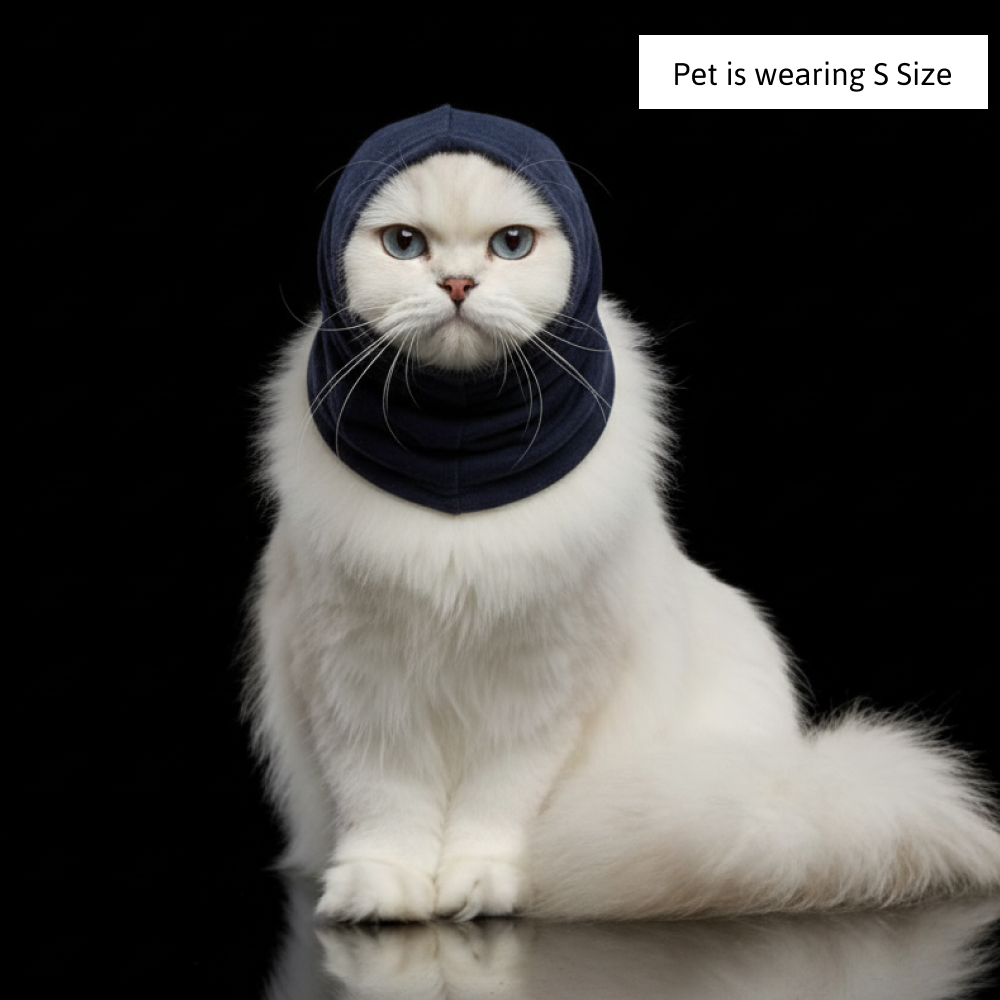 Skatrs Cold and Sound Protection Ear Muffs for Dogs and Cats (Blue) Both-Clothing & Accessories Skatrs