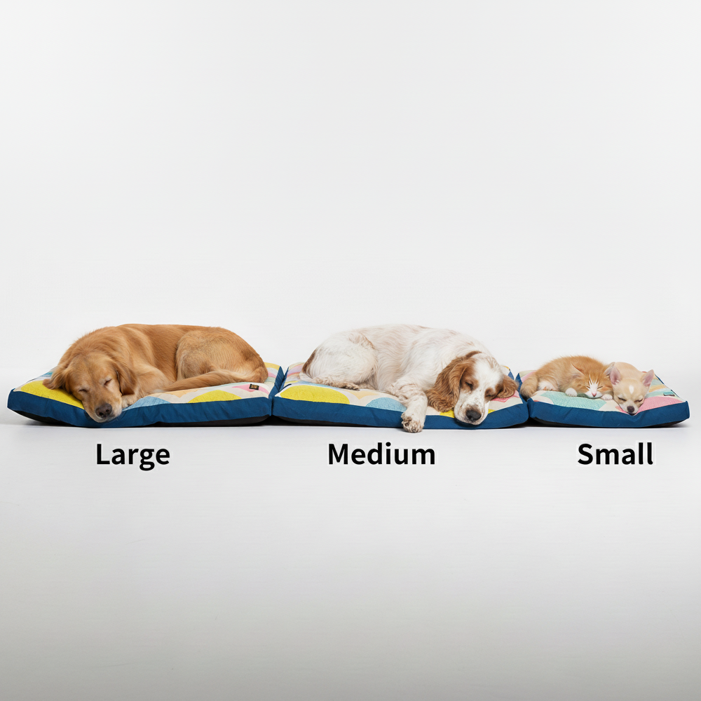 Skatrs ColorPop Flat Bed for Dogs & Cats Both-Bedding, Mats & Travel Supplies Skatrs