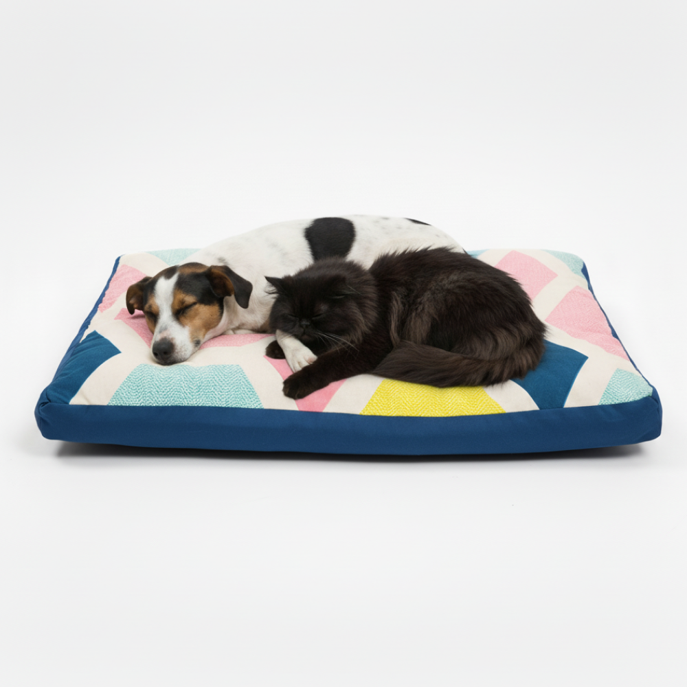 Skatrs ColorPop Flat Bed for Dogs & Cats Both-Bedding, Mats & Travel Supplies Skatrs S