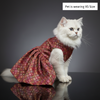 Skatrs Burgundy Regal Ensembl Festive Grace Lehenga for Dogs and Cats Both-Clothing & Accessories Skatrs