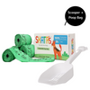 Skatrs Litter Scooper and Compostable Poop Bags for Dogs and Cats Combo Exclusive Combo Skatrs Scooper + Poop Bag