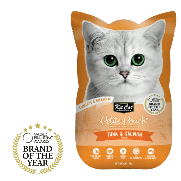Kit Cat Tuna and Salmon Fish Cat Wet Food