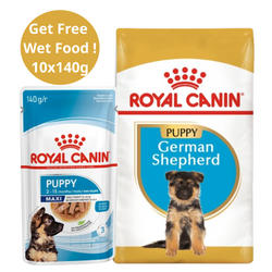 Royal Canin German Shepherd Puppy Dog Dry Food (Get Free Wet Food)