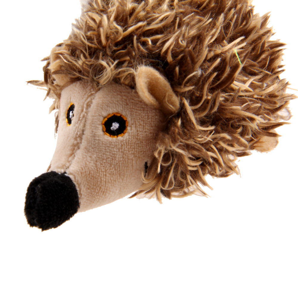 GiGwi Melody Chaser with Motion Activated Sound Chip Hedgedog Toy for Cats (Brown) Cats-Toys GiGwi