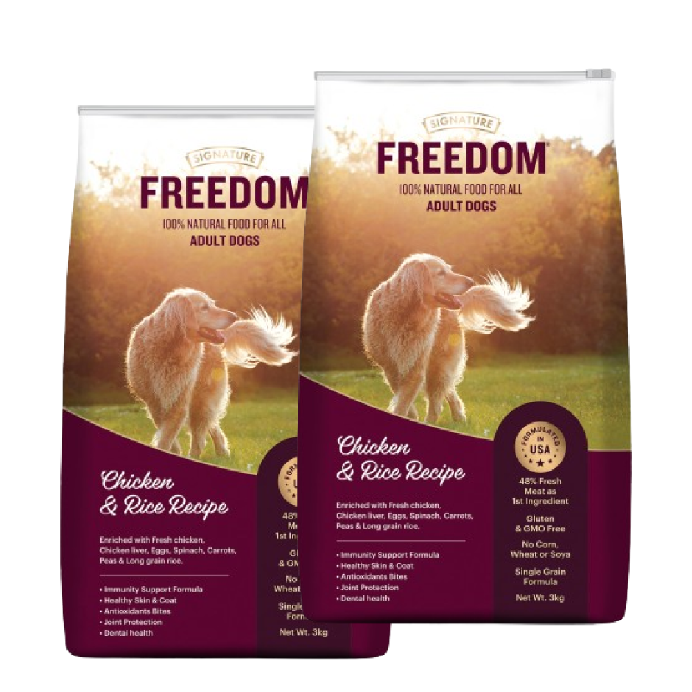 Signature Freedom Chicken and Rice Recipe Adult Dog Dry Food