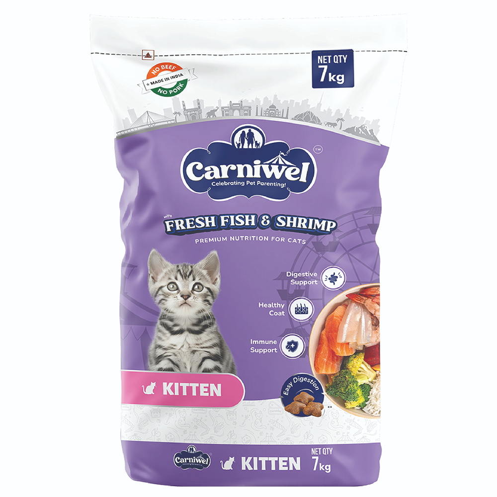 Carniwel Fresh Fish and Shrimp For Kitten Cat Dry Food Cats- Dry food Carniwel 7kg