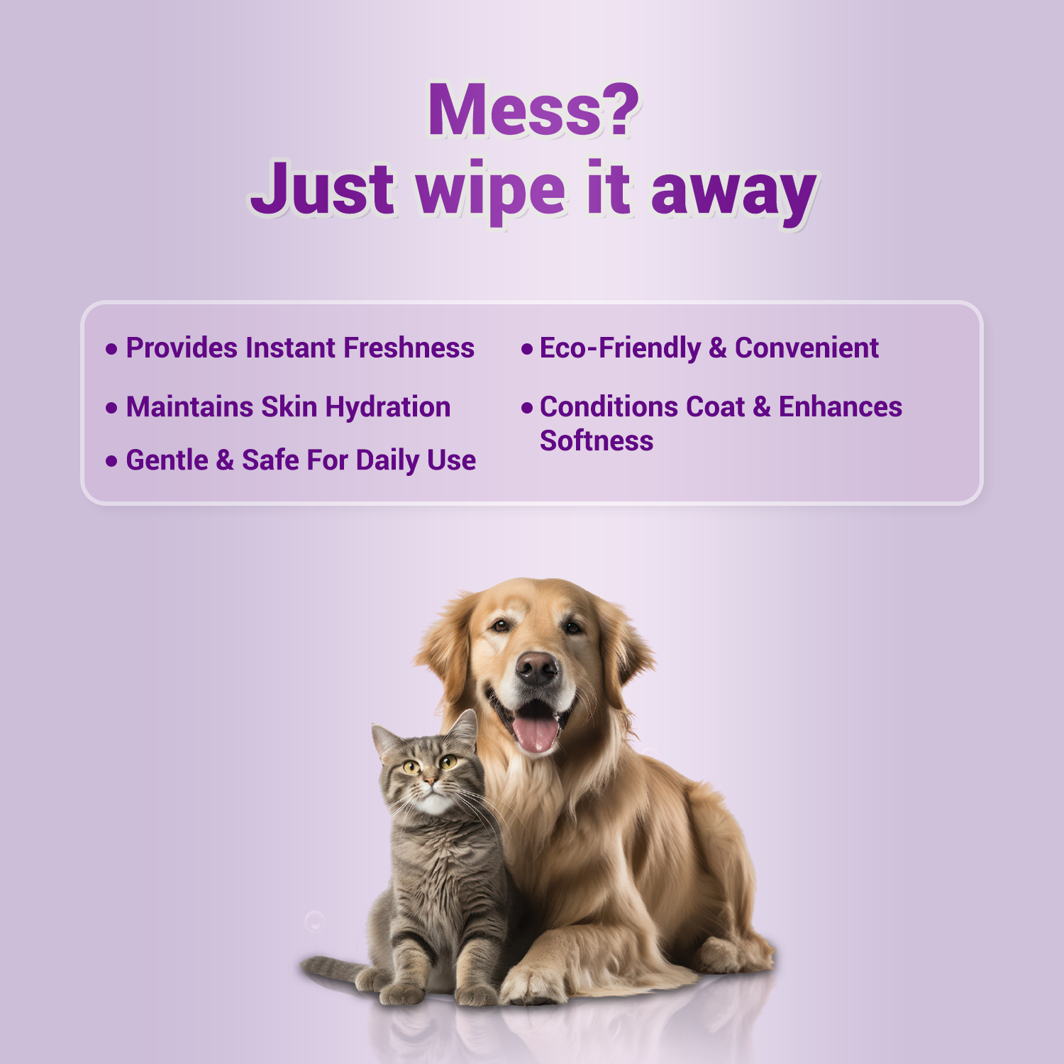 Natural Remedies Fresh Me Up Aloe Vera Wipes for Dogs & Cats Both-Grooming Supplies Natural Remedies