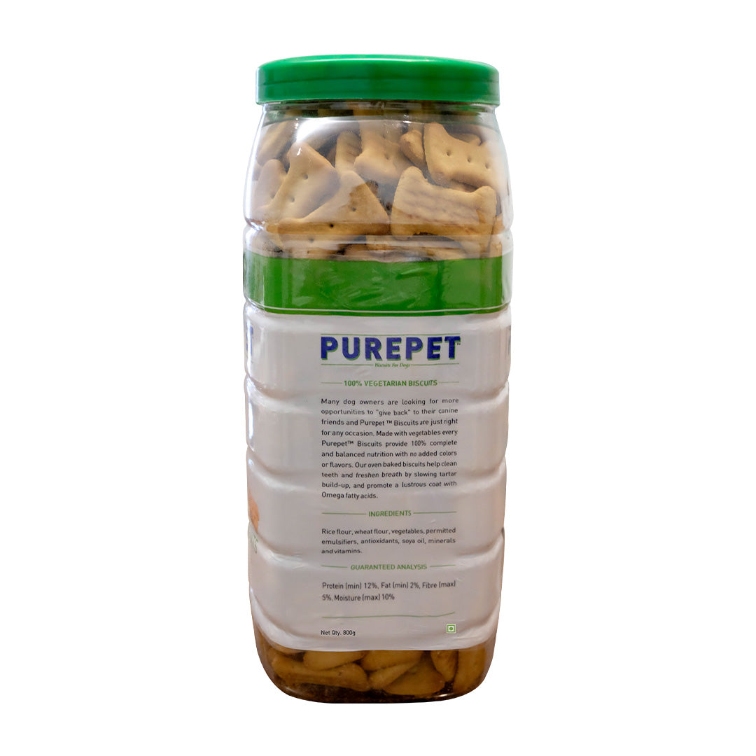 Purepet 100% Vegeterian Biscuit Dog Treats Dog Treats + Others Purepet