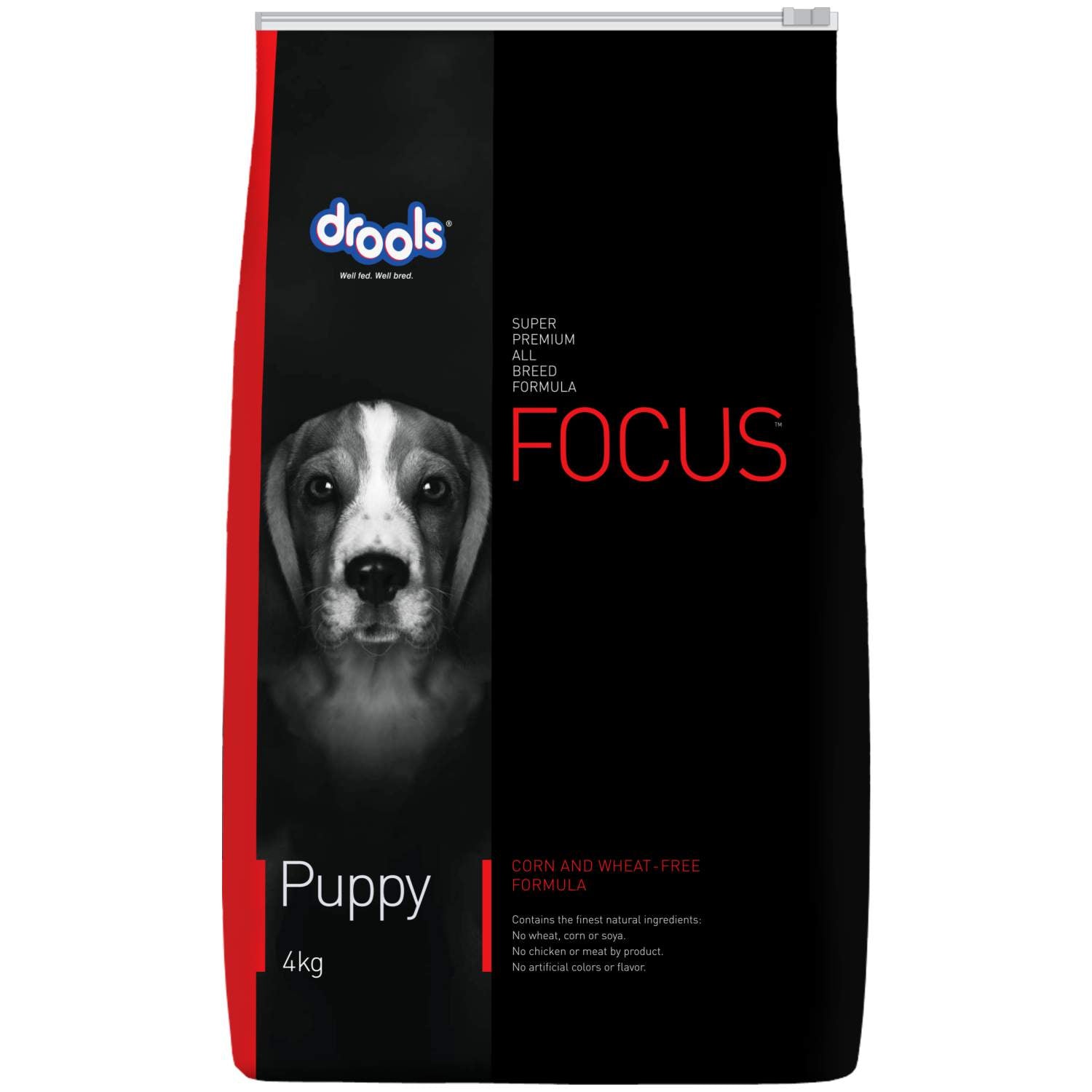 Drools Focus Super Premium Puppy Dog Dry Food | Corn & Wheat Free Formula Dogs- Dry Food Drools Focus