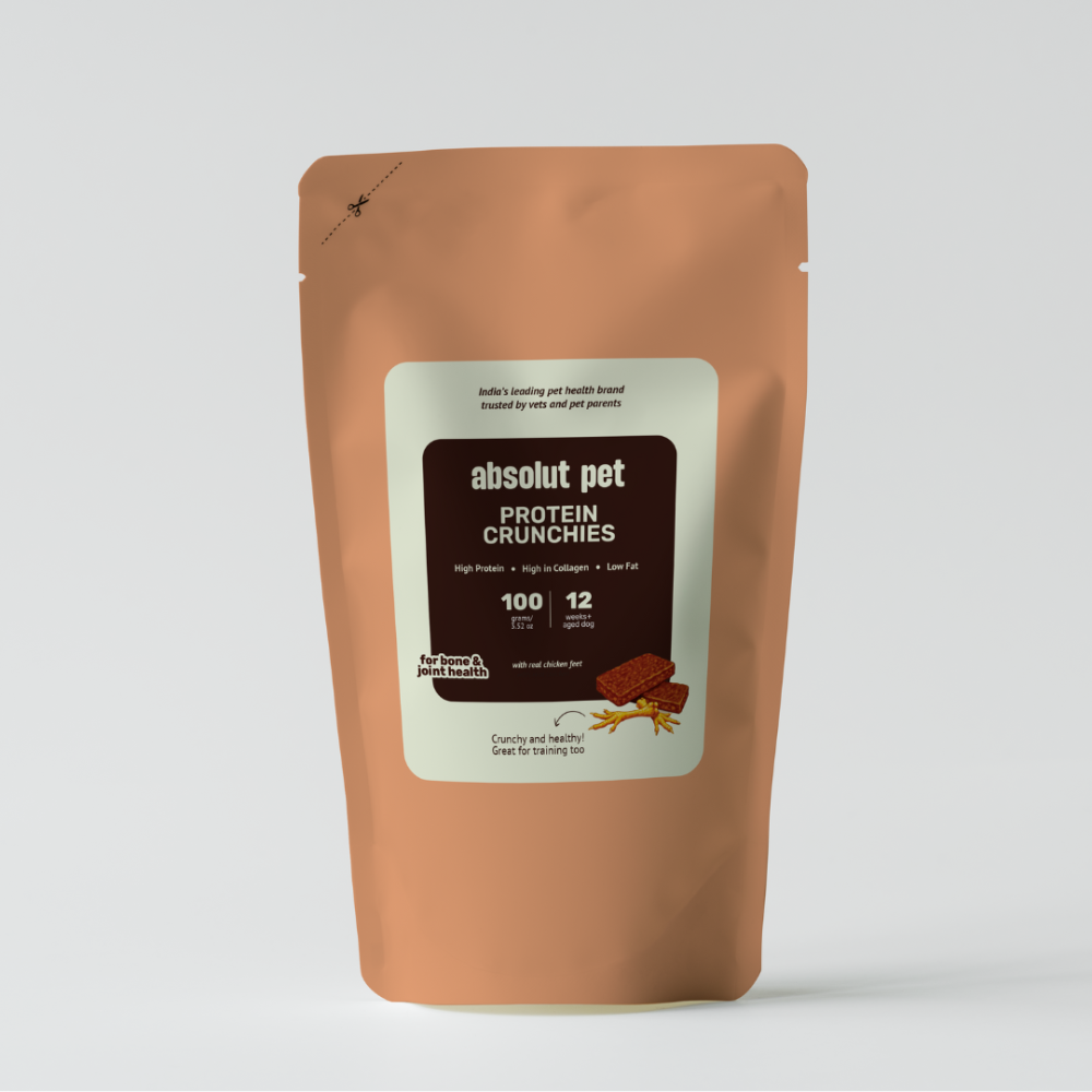 Absolut Pet Protein Bars with Dehydrated Chicken Feet Dog Treats Dog Treats + Others Absolut Pet 100g