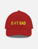 EverythingBoho Cat Dad Sports Cap Pet Parent-Clothing & Accessories EverythingBoho Dropship Red