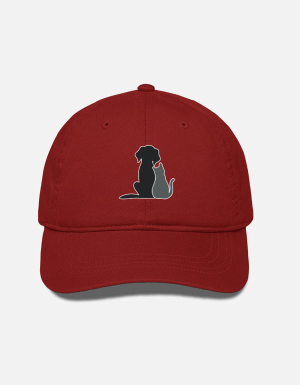 EverythingBoho Cat & Dog Friendship BaseBall Cap