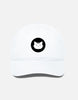 EverythingBoho Cat Stamp BaseBall Cap Pet Parent-Clothing & Accessories EverythingBoho Dropship White