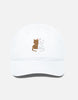 EverythingBoho Two Cats BaseBall Cap Pet Parent-Clothing & Accessories EverythingBoho Dropship White