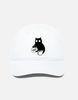 EverythingBoho Cat Barista BaseBall Cap Pet Parent-Clothing & Accessories EverythingBoho Dropship White