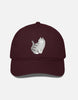 EverythingBoho Purrfect Cat BaseBall Cap Pet Parent-Clothing & Accessories EverythingBoho Dropship Maroon
