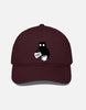 EverythingBoho Cat Barista BaseBall Cap Pet Parent-Clothing & Accessories EverythingBoho Dropship Maroon