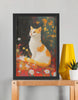 EverythingBoho The Farsighted Cat Wall Art (Black) Pet Parent-Gifting & Merch EverythingBoho Dropship A4