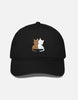 EverythingBoho Two Cats BaseBall Cap Pet Parent-Clothing & Accessories EverythingBoho Dropship Black