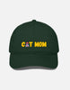 EverythingBoho Cat Mom BaseBall Cap Pet Parent-Clothing & Accessories EverythingBoho Dropship Bottle Green