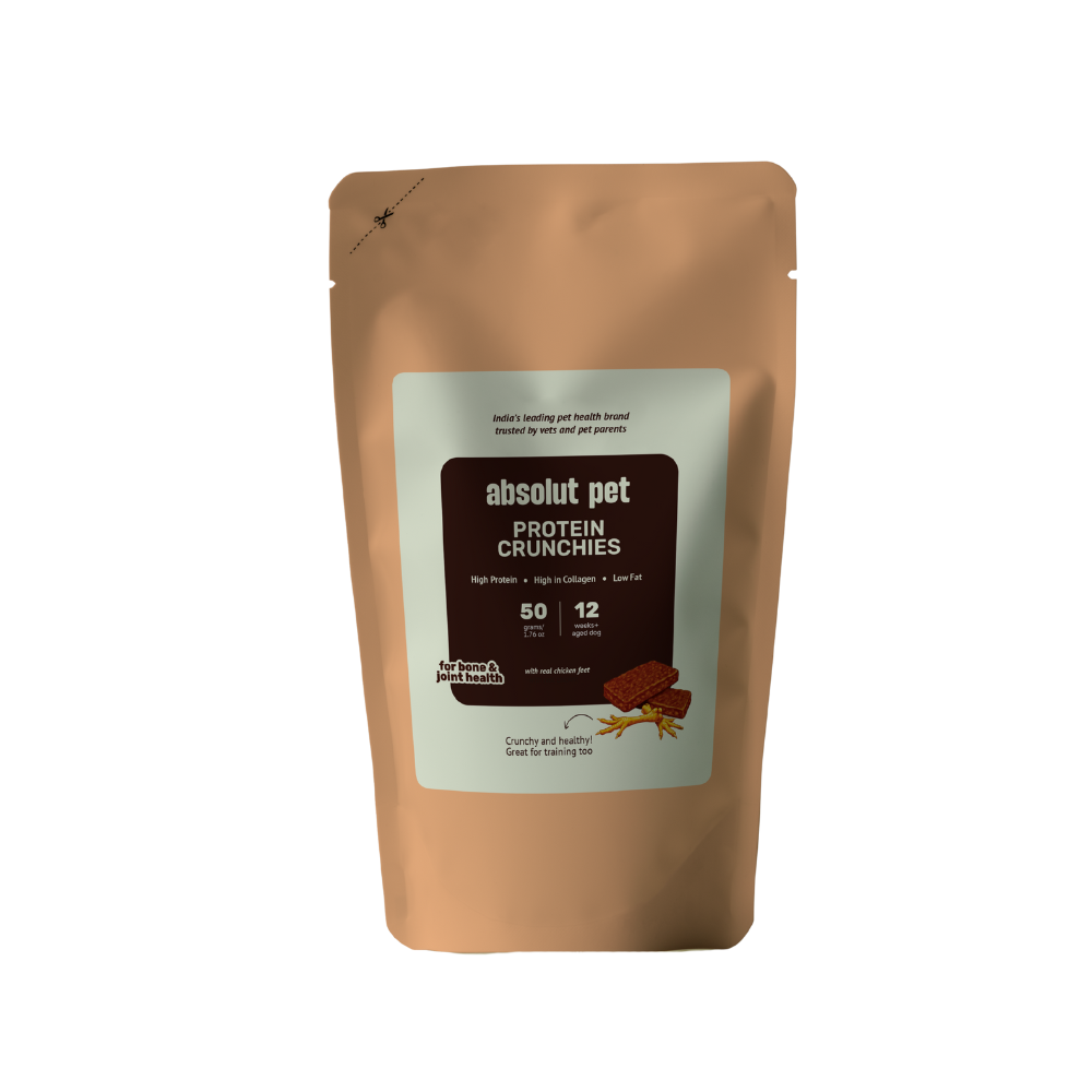 Absolut Pet Protein Bars with Dehydrated Chicken Feet Dog Treats Dog Treats + Others Absolut Pet 50g
