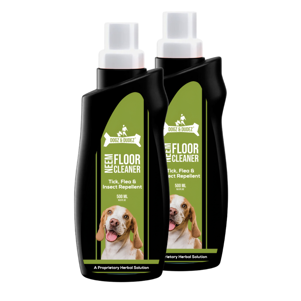 DOGZ & DUDEZ Tick and Flea Repellent Floor Cleaner for Dogs and Cats