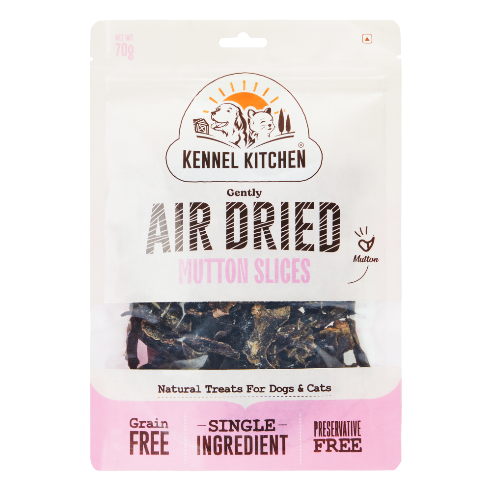 Kennel Kitchen Air Dried Mutton Jerky Dog and Cat Treats Dog Treats + Others Kennel Kitchen