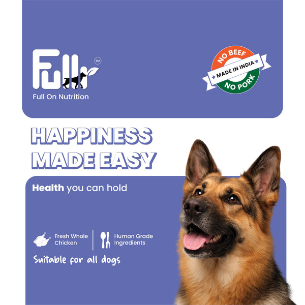 Fullr Mobility Support Turmeric & Glucosamine Soft & Chewy Dog Treats