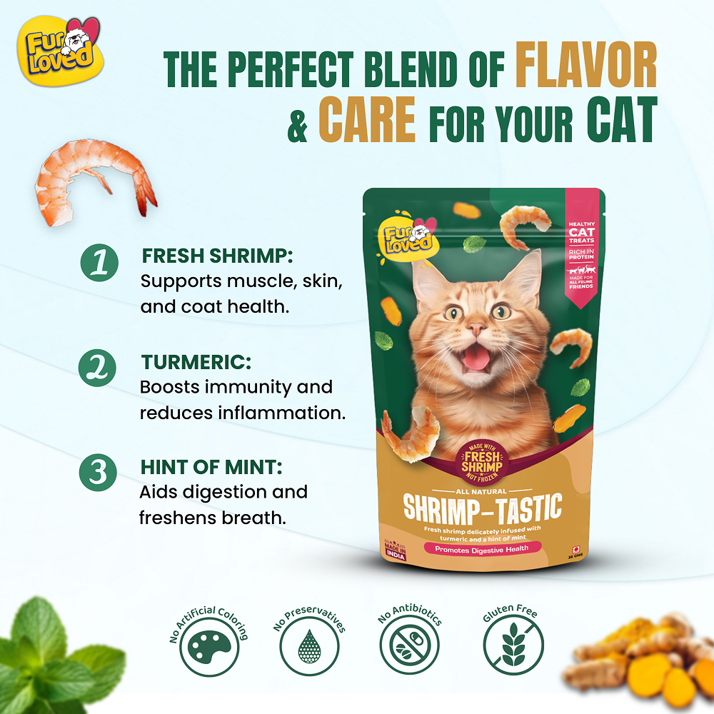 FurLoved Shrimp Tastic Cat Treats Cats-Treats & Others FurLoved