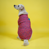 Skatrs Bold Fuchsia Printed Kurta for Dogs and Cats (Pink) Both-Clothing & Accessories Skatrs L
