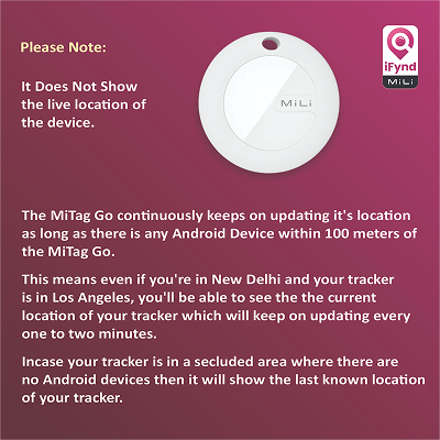 Mitag Go Anti Loss Device with Keychain for Dogs and Cats (Black) | Android