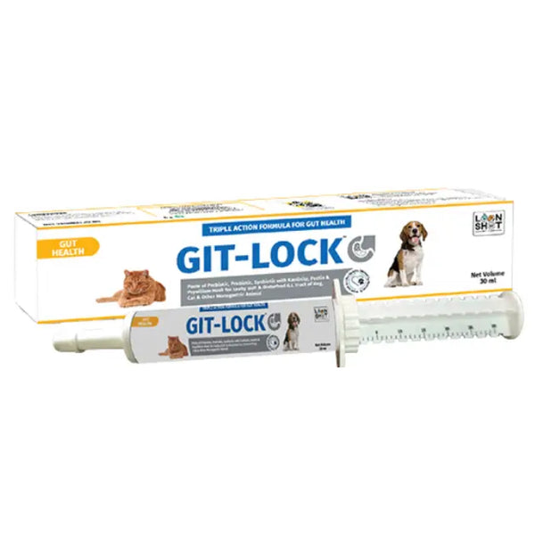 Loonshot Git Lock Paste Gut Health for Dogs and Cats