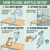 M Pets Glass Drinking Bottle for Small Animals Hamster & Guinea pigs M Pets