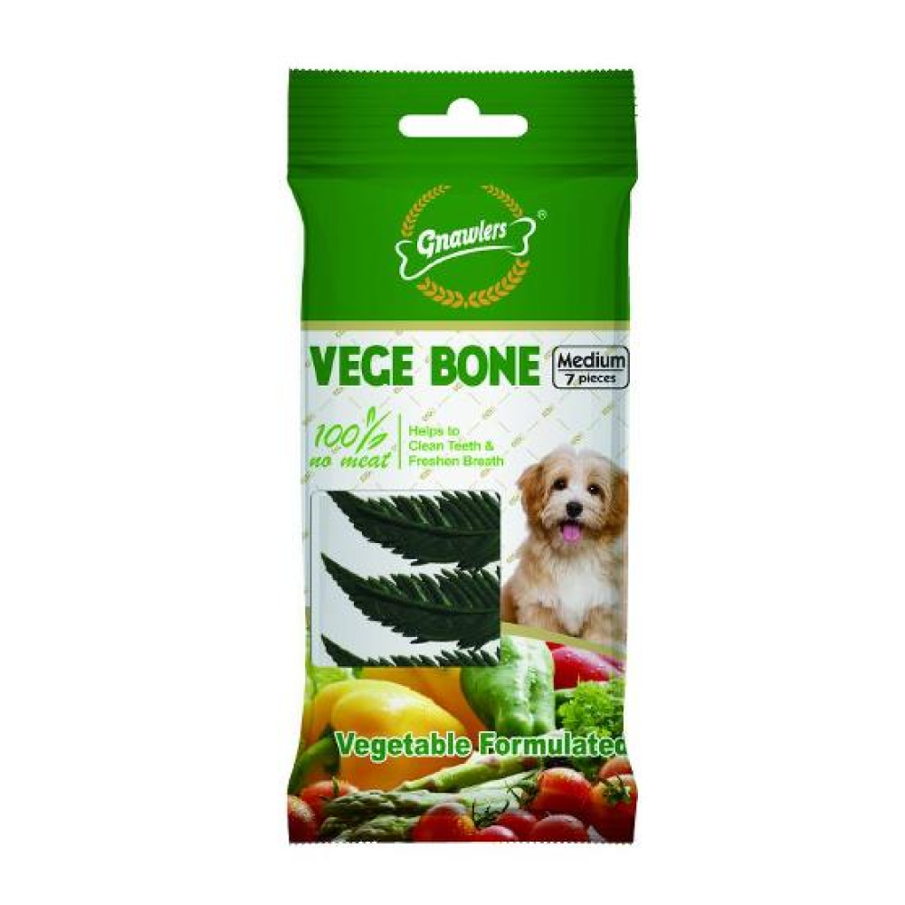 Gnawlers Vegetable Bone Dog Treats Dog Treats + Others Gnawlers 60g