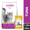 Signature Grain Zero Tuna Adult All Breed Adult Cat Dry Food Cats- Dry food Signature 1.2kg+75g (Treat Free)
