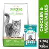 Signature Grain Zero Chicken & Vegetable Adult All Breed Adult Cat Dry Food Cats- Dry food Signature