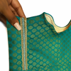 Pawsindia Traditional Royal Brocade Kurta for Dogs (Aqua Green) Dogs-Clothing & Accessories Pawsindia Dropship