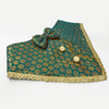 PawsIndia Traditional Royal Brocade Tuxedo for Dogs and Cats (Aqua Green) Both-Clothing & Accessories Pawsindia Dropship M