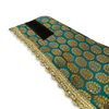 PawsIndia Traditional Royal Brocade Tuxedo for Dogs and Cats (Aqua Green) Both-Clothing & Accessories Pawsindia Dropship