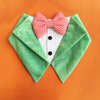 Dogobow Velvet Tuxedo Vest Bandana for Dogs (Green) (Get a Bow Free) Dogs-Clothing & Accessories Dogobow Dropship
