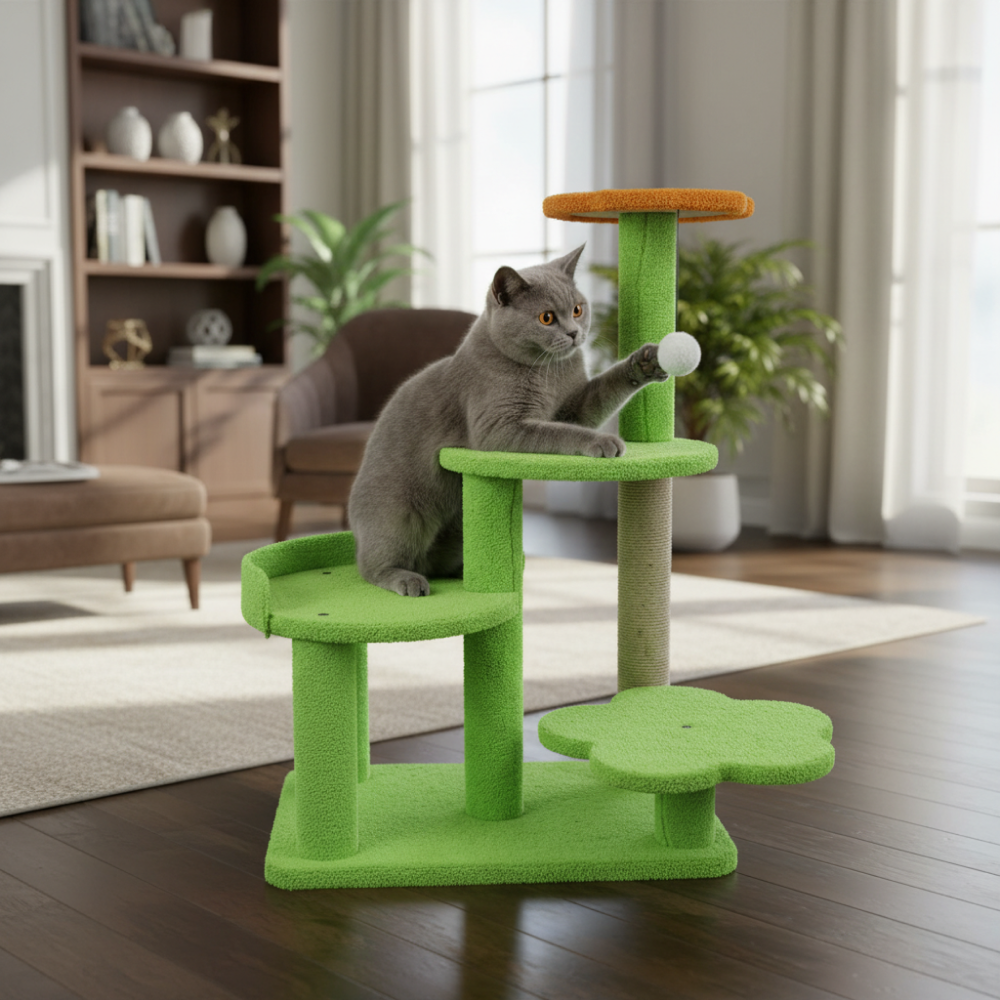 Skatrs Cloud Haven Cat Tree for Cats Cats-Toys Skatrs