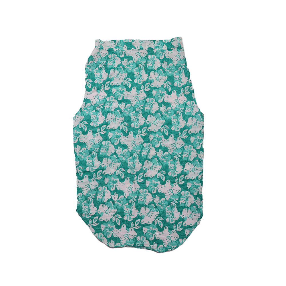 Skatrs Floral Grace Kurta for Dogs and Cats (Blue) Both-Clothing & Accessories Skatrs