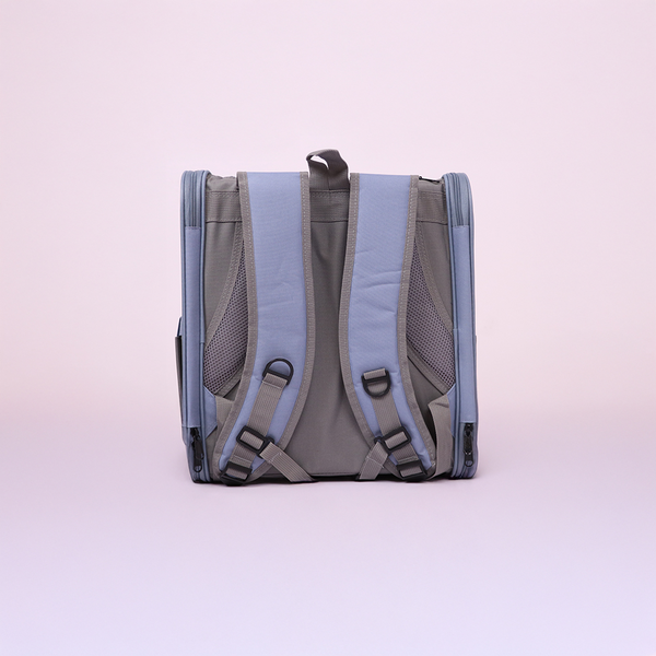 Skatrs Carrier Backpack with Front Pocket for Cats (Grey)