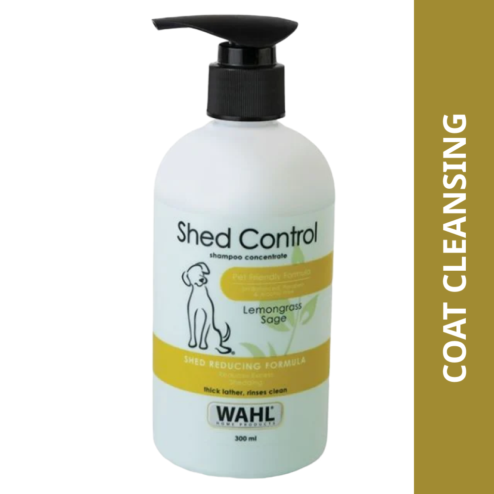 Wahl Shed Control Shampoo for Dogs (Lemongrass & Sage) Rewards Dogs-Grooming Supplies Wahl 300mL