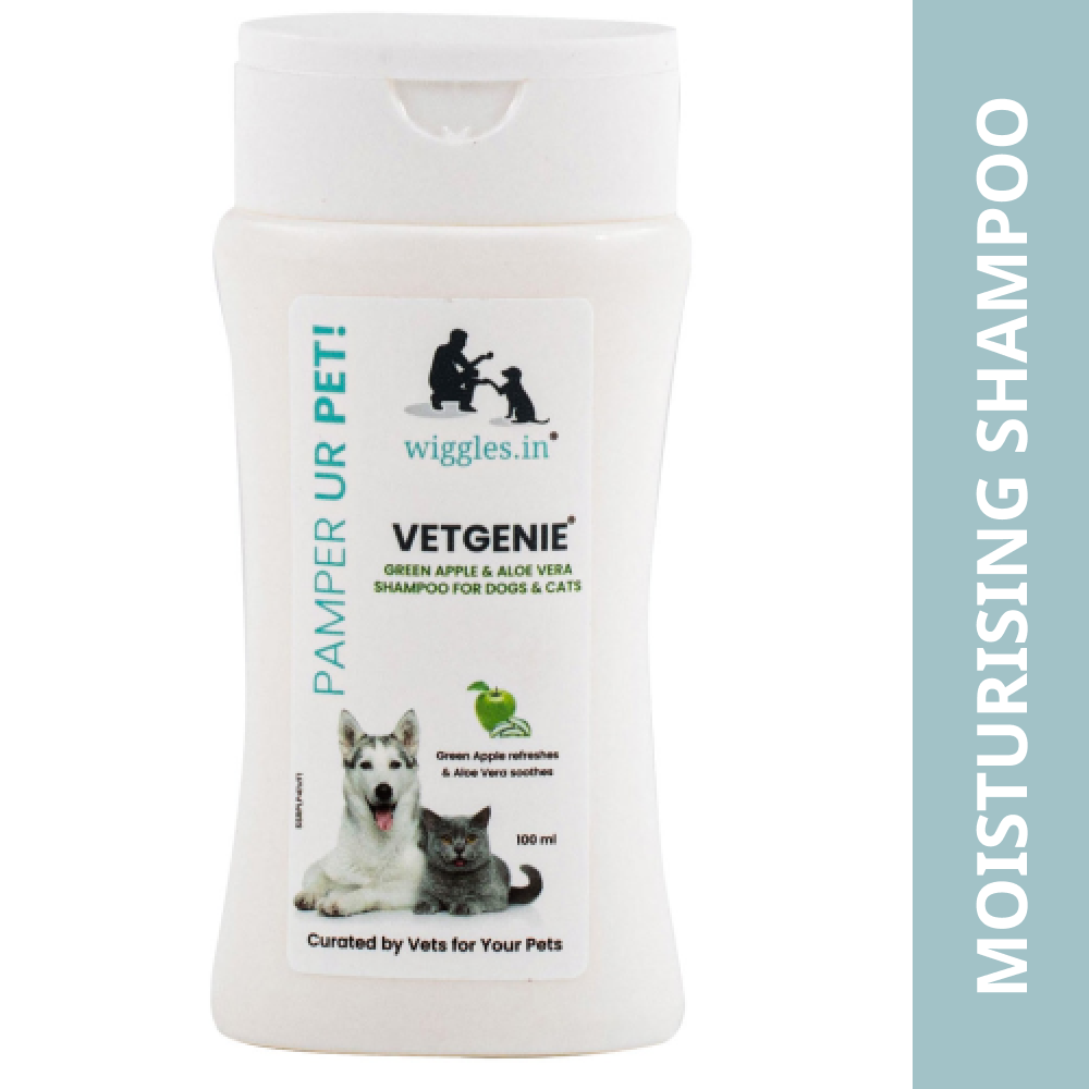 Wiggles VetGenie Bath Shampoo for Dogs and Cats