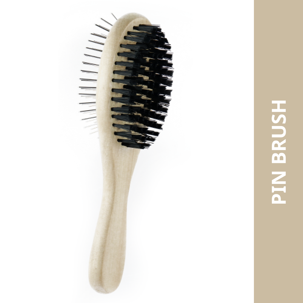 Trixie Double Sided Brush Pin and Bristles for Dogs