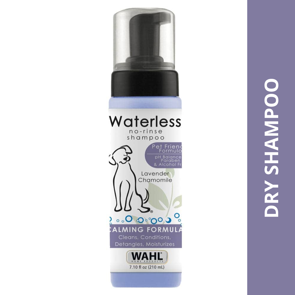 Wahl No Rinse Waterless Lavender Chamomile Shampoo for Dogs