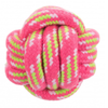 Trixie Rope Ball Toy for Dogs (Pink) Dogs-Toys Trixie 6cm