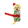 Kong Pull A Partz Present Toy for Cats (Red & Yellow) Cats-Toys Kong